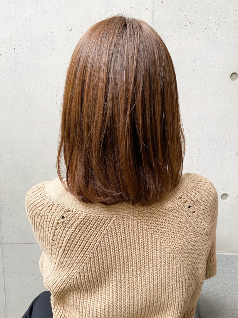 ミディアムボブスタイルでまとまりやすい髪型へ 表参道 青山の美容院 美容室グループ Kanow Group